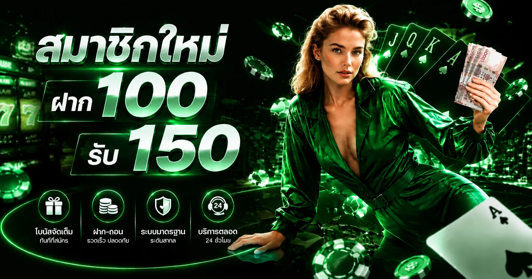 ระบบฝากถอนออโต้ LA350 รวดเร็วทันใจ ไม่มีขั้นต่ำ